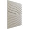 Ekena Millwork 19 5/8in. W x 19 5/8in. H Kahuna EnduraWall Decorative 3D Wall Panel Covers 2.67 Sq. Ft. WP20X20KHGBW - alternate 6